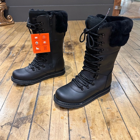 New In Box! Royal Canadian Castlegar snow boots in Black multiple sizes! - Picture 5 of 5